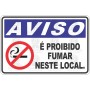 É proibido fumar neste local 